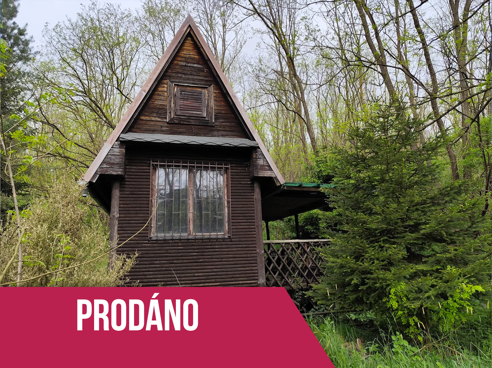 Prodej chaty 14 m2. s pozemkem 744 m2, Budkovice