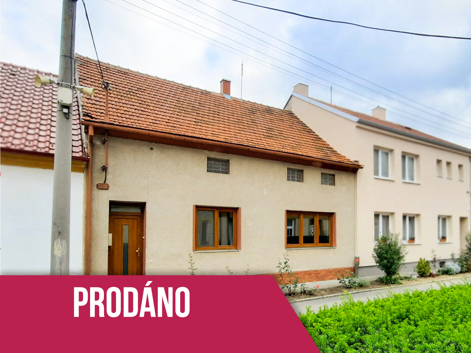 Prodej rodinného domu 3+kk+garáž, užitná plocha 109 m², zahrada 465 m² - PRODÁNO