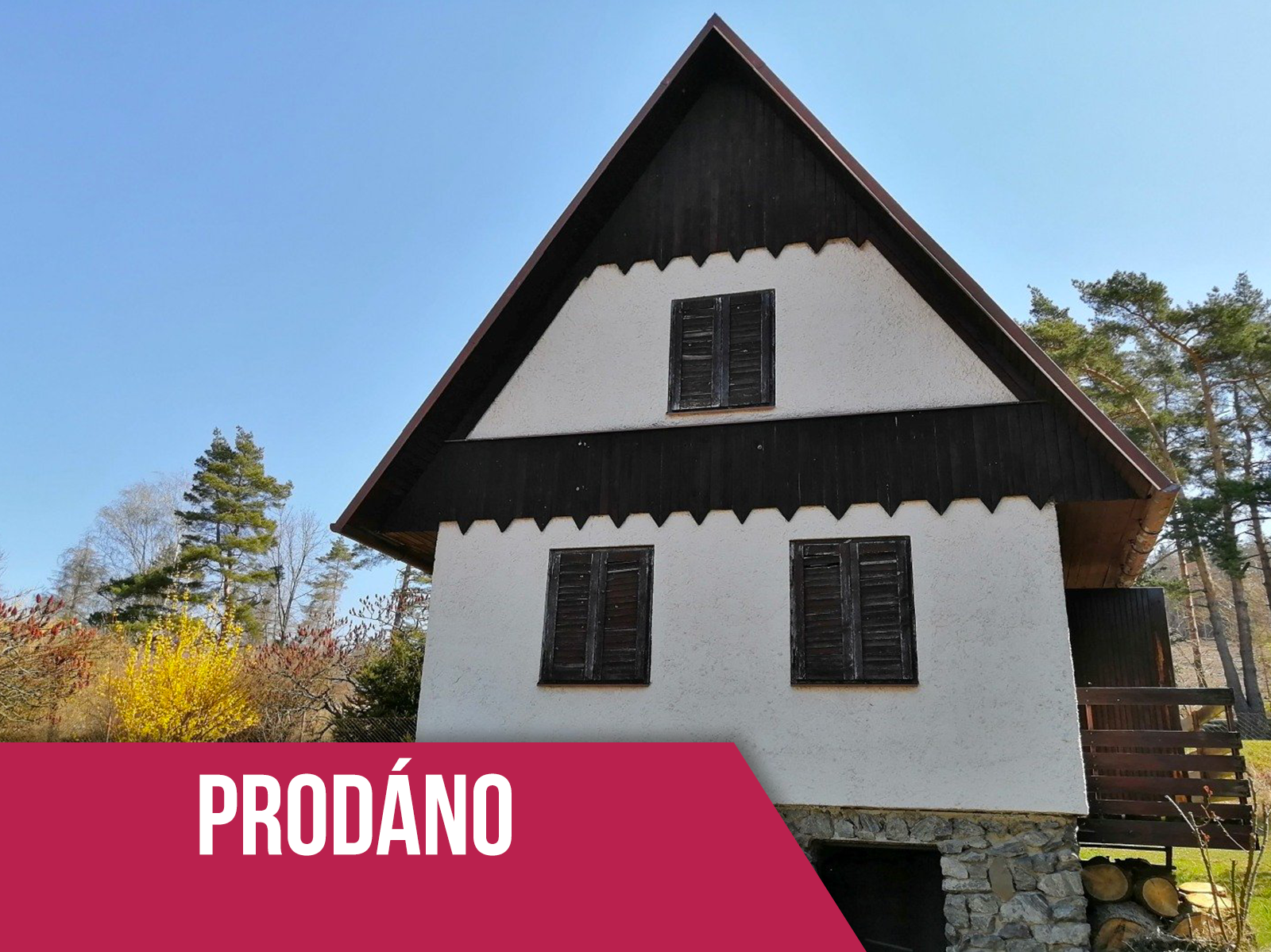 PRODEJ CHATY S POZEMKEM V URBANOVĚ - PRODÁNO