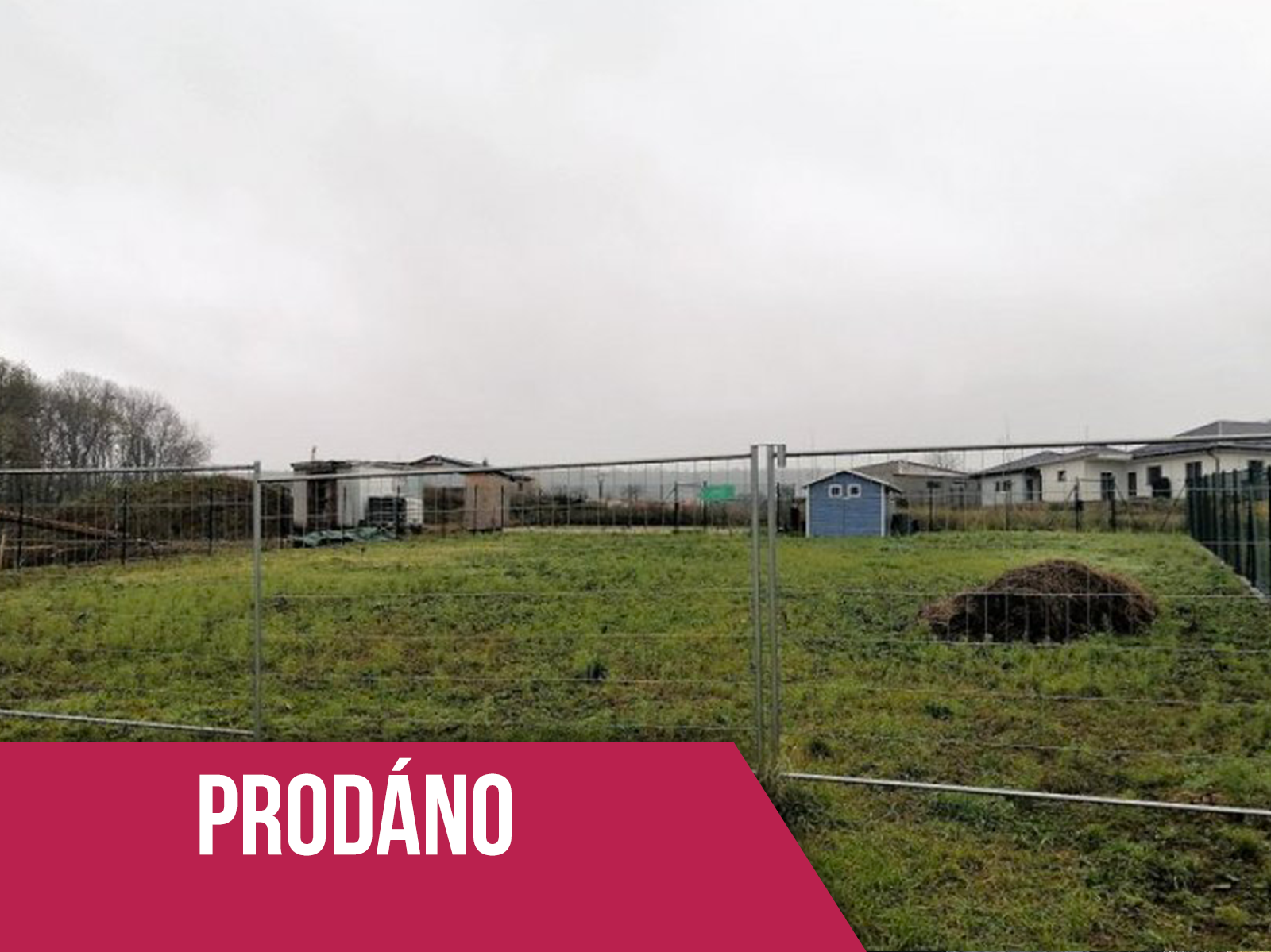 STAVEBNÍ POZEMEK 851 M2 - VĚŽKY U KROMĚŘÍŽE - PRODÁNO