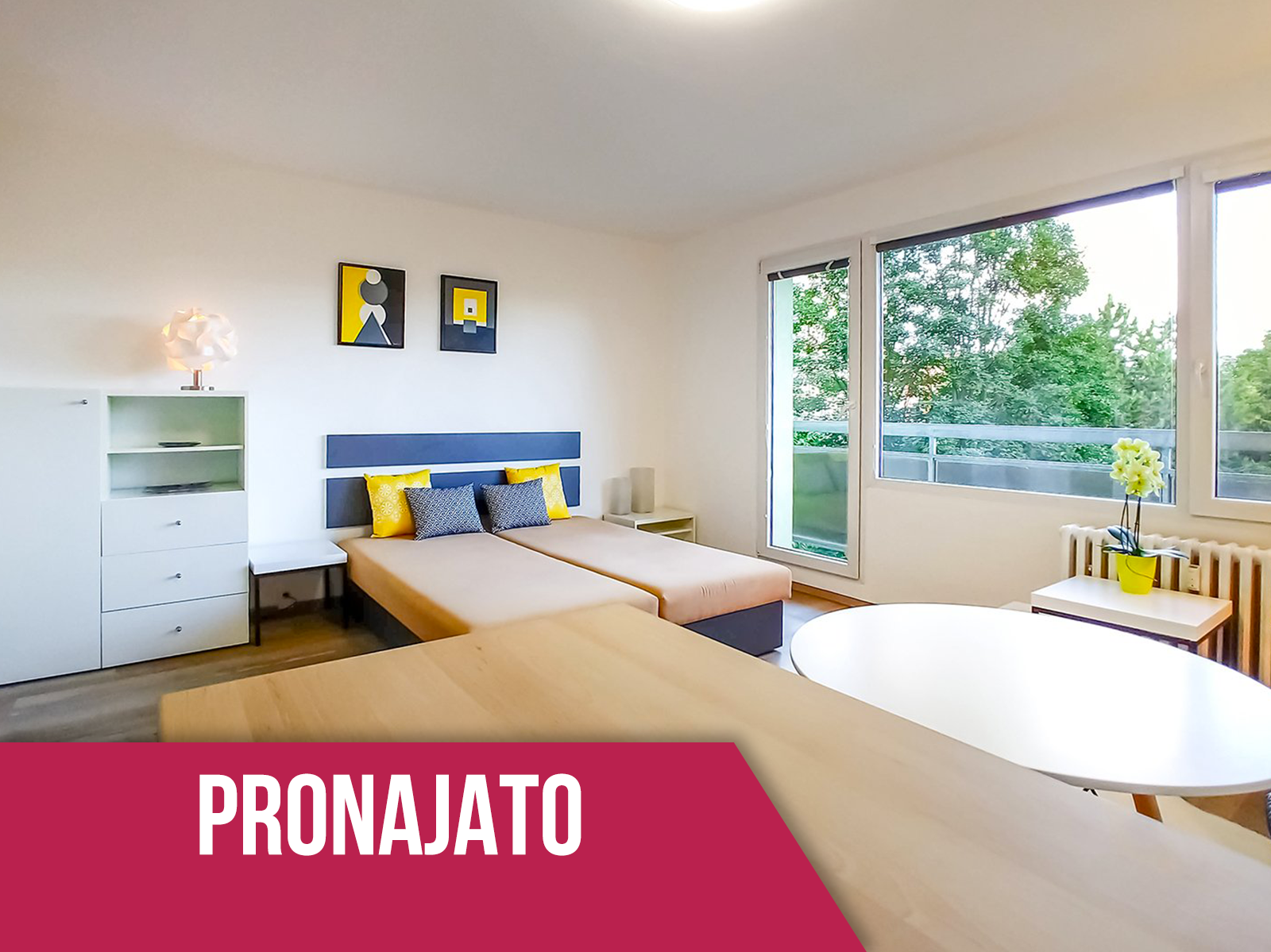 Pronájem bytu 1+kk, 31 m² - PRONAJATO
